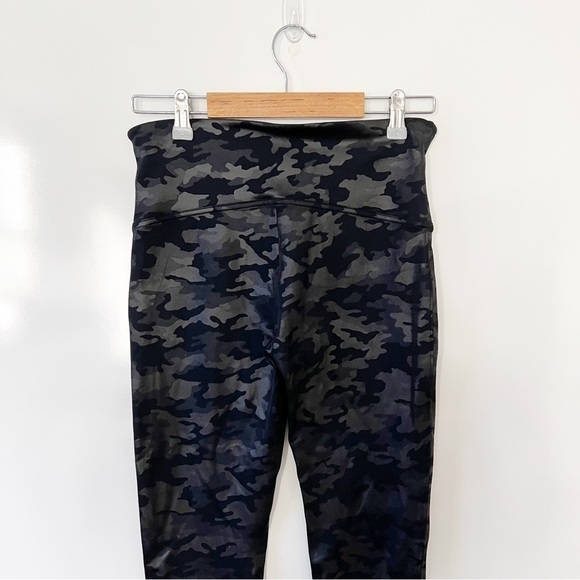 Spanx Faux Leather Camo Leggings - Picture 8 of 16